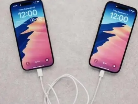 茌平苹果15维修店分享iPhone15可以给安卓充电吗 